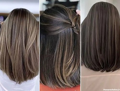 رنگ شکلاتی و مش استخوانی