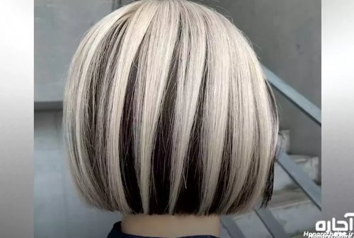 رنگ شکلاتی و مش استخوانی