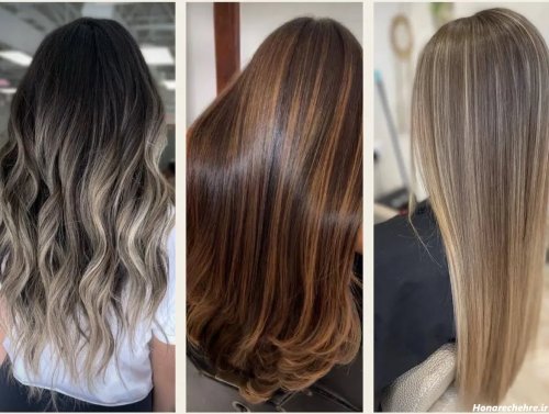 رنگ شکلاتی و مش استخوانی