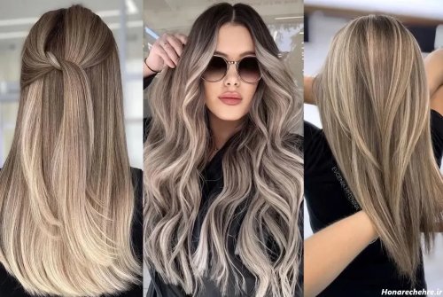 رنگ شکلاتی و مش استخوانی